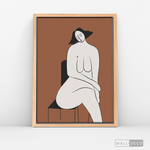 Cargar imagen en el visor de la galería, Cuadro Minimalista Figura Humana Dos