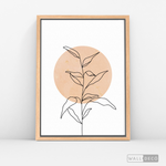 Cargar imagen en el visor de la galería, Cuadro Boho Botánica Hojas