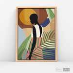 Cargar imagen en el visor de la galería, Cuadro Mujer Luanda