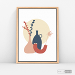 Cargar imagen en el visor de la galería, Cuadro Boho Floreros Uno