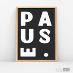 Cargar imagen en el visor de la galería, Cuadro Minimalista Pause