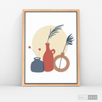 Cargar imagen en el visor de la galería, Cuadro Boho Floreros Dos