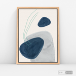 Cargar imagen en el visor de la galería, Cuadro Abstracto Calma en Azul