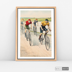 Cargar imagen en el visor de la galería, Cuadro Arte Vintage Bikes