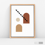 Cargar imagen en el visor de la galería, Cuadro Abstracto Escalera