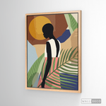 Cargar imagen en el visor de la galería, Cuadro Mujer Luanda