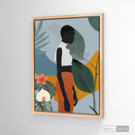 Cargar imagen en el visor de la galería, Cuadro Mujer Kenia