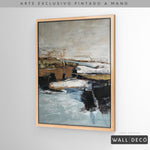 Cargar imagen en el visor de la galería, Arte Pintado a Mano Contrastes De Pensamiento Vertical