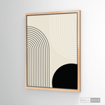 Cargar imagen en el visor de la galería, Cuadro Minimalista Line Art Arcos