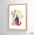 Cargar imagen en el visor de la galería, Cuadro Boho Floreros Uno