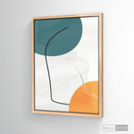 Cargar imagen en el visor de la galería, Cuadro Abstracto Nórdico Trazos Dos