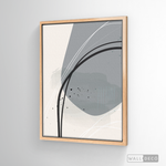 Cargar imagen en el visor de la galería, Cuadro Abstracto Nórdico Óvalos Uno