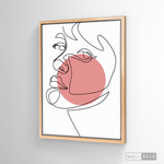 Cargar imagen en el visor de la galería, Cuadro Face Lines Eva