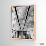 Cargar imagen en el visor de la galería, Cuadro New York Brooklyn Bridge Horizontal