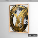 Cargar imagen en el visor de la galería, Arte Pintado a Mano Aura de Abundancia Vertical