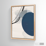 Cargar imagen en el visor de la galería, Cuadro Abstracto Nórdico Óvalos Dos