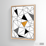 Cargar imagen en el visor de la galería, Cuadro Abstracto Prisma Pirámide