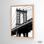 Cargar imagen en el visor de la galería, Cuadro New York Dumbo Vertical