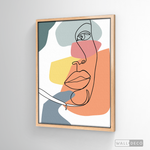 Cargar imagen en el visor de la galería, Cuadro Face Lines Filomena