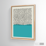 Cargar imagen en el visor de la galería, Cuadro Abstracto Azul