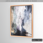 Cargar imagen en el visor de la galería, Arte Pintado a Mano Átomos de Mar Vertical