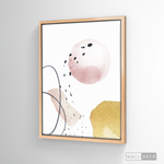 Cargar imagen en el visor de la galería, Cuadro Abstracto Nórdico Pastel Dos