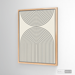 Cargar imagen en el visor de la galería, Cuadro Minimalista Line Art Infinito