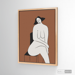 Cargar imagen en el visor de la galería, Cuadro Minimalista Figura Humana Dos