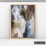 Cargar imagen en el visor de la galería, Arte Pintado a Mano Recuerdo Ancestral Vertical