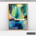 Cargar imagen en el visor de la galería, Arte Pintado a Mano Gema Vertical