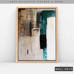 Cargar imagen en el visor de la galería, Arte Pintado a Mano Utopia Vertical