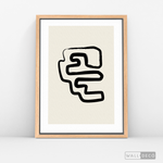 Cargar imagen en el visor de la galería, Cuadro Minimalista Line Art