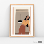 Cargar imagen en el visor de la galería, Cuadro Mulata La Mantilla