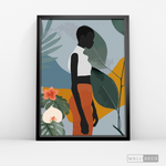 Cargar imagen en el visor de la galería, Cuadro Mujer Kenia