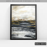 Cargar imagen en el visor de la galería, Arte Pintado a Mano Espejos en el Mar Vertical