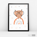 Cargar imagen en el visor de la galería, Cuadro Infantil Buho