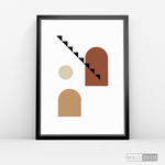 Cargar imagen en el visor de la galería, Cuadro Abstracto Escalera