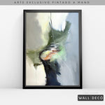 Cargar imagen en el visor de la galería, Arte Pintado a Mano Pensamiento Musical Vertical