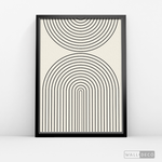 Cargar imagen en el visor de la galería, Cuadro Minimalista Line Art Infinito