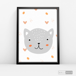 Cargar imagen en el visor de la galería, Cuadro Infantil Lindo Gatito