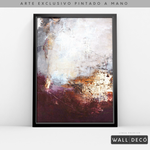 Cargar imagen en el visor de la galería, Arte Pintado a Mano Entre Luz y Rosa Vertical