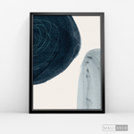 Cargar imagen en el visor de la galería, Cuadro Abstracto Serenidad en Azul