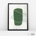 Cargar imagen en el visor de la galería, Cuadro Abstracto Nórdico Trazos Tres