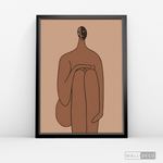 Cargar imagen en el visor de la galería, Cuadro Minimalista Figura Humana Tres