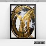 Cargar imagen en el visor de la galería, Arte Pintado a Mano Aura de Abundancia Vertical