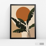 Cargar imagen en el visor de la galería, Cuadro Atardecer Palma Viajera