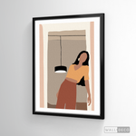 Cargar imagen en el visor de la galería, Cuadro Mulata La Mantilla