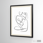 Cargar imagen en el visor de la galería, Cuadro Minimalista Figura Humana