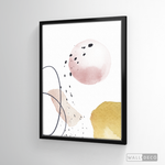 Cargar imagen en el visor de la galería, Cuadro Abstracto Nórdico Pastel Dos