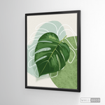 Cargar imagen en el visor de la galería, Cuadro Botánico Monstera Tropical